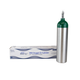 36391 Dynarex M15 - Oxygen D-Cylinder w/ CGA870 Post Valve, 2.9 L, 1pc/cs