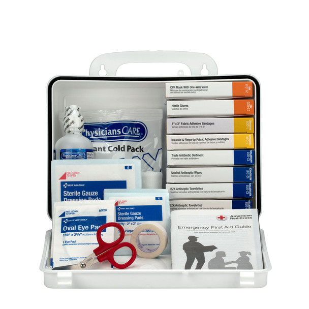 First Aid Only/Acme United Corporation 291-U/FAO Truckers First Aid Kit,16 Unit, Plastic Case (DROP SHIP ONLY - $150 Minimum Order) , each