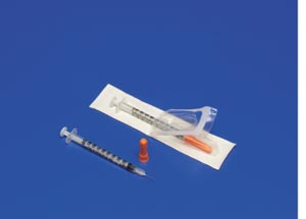 Cardinal Health HEALTH MONOJECT™ 1188100555 Insulin Syringe Only, 1mL, Regular Luer Tip, 100/bx, 5 bx/cs (Continental US Only) (Item on Manufacturer Backorder - Inventory Limited when Available) , case