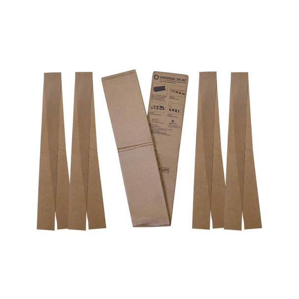 55-120 Safeguard Medical Universal Splint ST, Flame Retardant - Coyote Brown (flat)