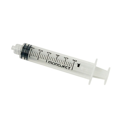 021126 Natus - Nicolet Neurodiagnostic Monoject 6mL Syringe, Luer Lock, Autoclavable, for gel application 50/Pk