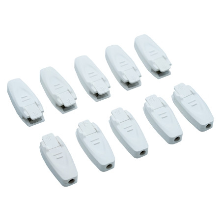 01.57.040172 Edan USA 10-Lead Universal Clips- Snap/Banana Socket adapters (10/pack)