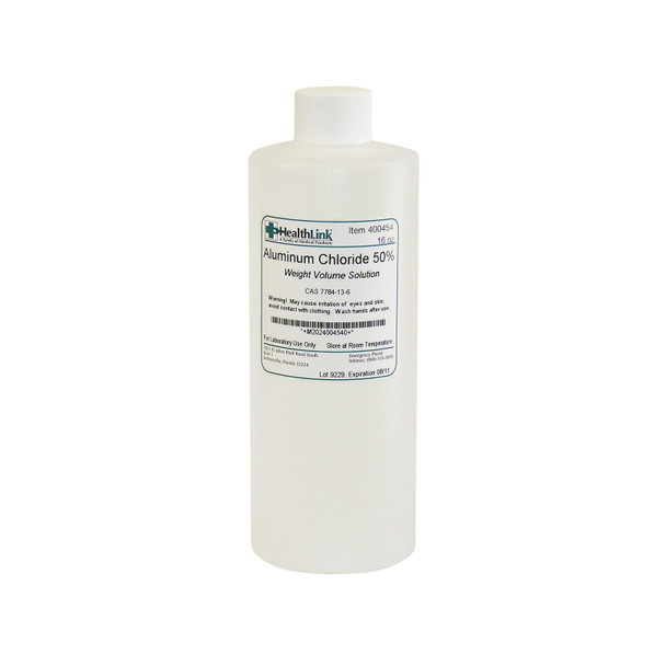 EDM3 Company LLC 400454 Aluminum Chloride, 50%, 16 oz (Item is Non-Returnable) (US Only) , each