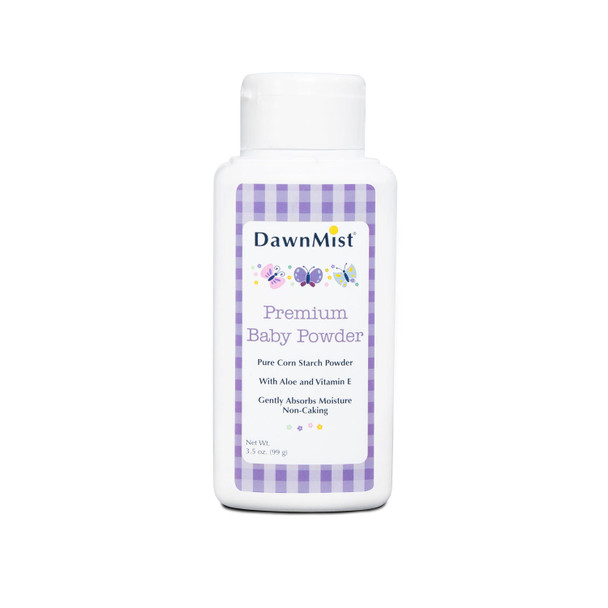 Dukal Corporation BP35C Baby Powder, Corn Starch, Premium, 3.5 oz, 48/cs (Not Available for sale into Canada) , case