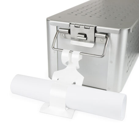 403225 SLTD YL Healthmark Industries PET- PAPER INSTRUMENT TRAY TAG-YELLOW W/SLOT 8.5LX2.5W, BOX of 500 (HLM 403225 SLTD YL)