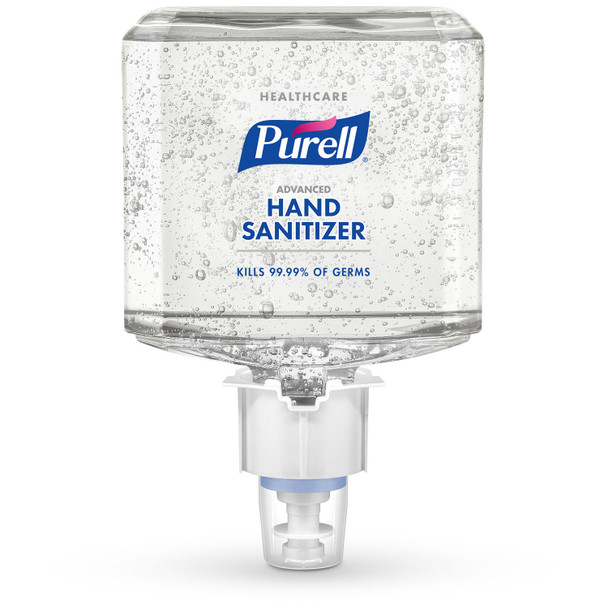 GOJO Industries, Inc. PURELL® 5063-02 Healthcare Advanced Hand Sanitizer Gel, 1200 ml, Clear, 2/cs (HAZMAT Fees Apply, cannot ship via Air or to AK, GU, HI, MP, PR, VI) , case