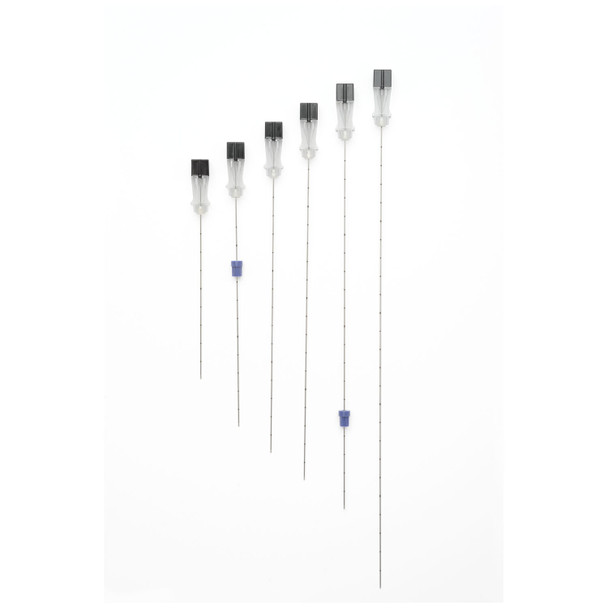 Myco Medical RELI® CHE22G801 Echogenic Chiba Needle For Fine Aspiration, 22G x 8\in., Black, Sterile, 25/bx (US Only) , box