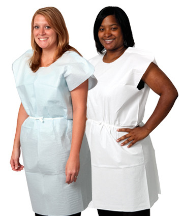 Exam Gown Tissue/Poly