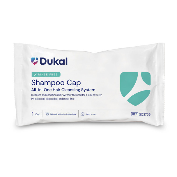 Dukal Corporation SC3756 Redi-Wash® Shampoo Cap, Rinse Free, 40/cs (Not Available for sale into Canada) , case