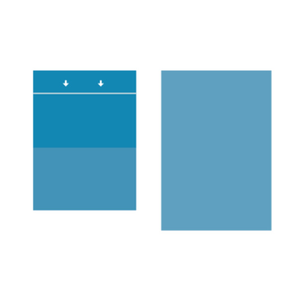 Cardinal Health 9274 Peri-GYN Pack, Includes: Large Surgical Gown; 44 x 90, Outer Wrap/Reinforced Poly Table Cover with 24 x 90 Reinforcement, 10/cs (Continental US Only) , case