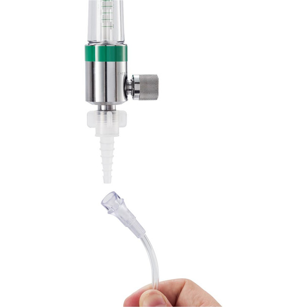 HUD 2557 Medline (formerly Teleflex) OXYGEN ADAPTERS: NUT AND NIPPLE UNIVERSAL ADAPTER, CLEAR CHRISTMAS TREE, 50 EA / CS