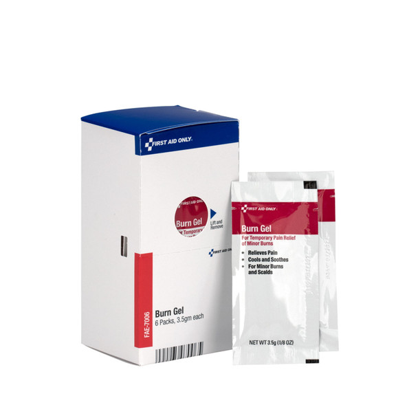 First Aid Only/Acme United Corporation FAE-7006 SC Refill, Includes: Burn Gel, 6/bx (DROP SHIP ONLY - $150 Minimum Order) , box