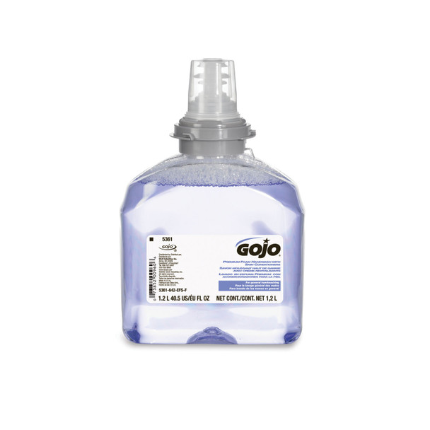 GOJO Industries, Inc. 5361-02 Premium Foam Handwash with Skin Conditioners, 2/cs , case