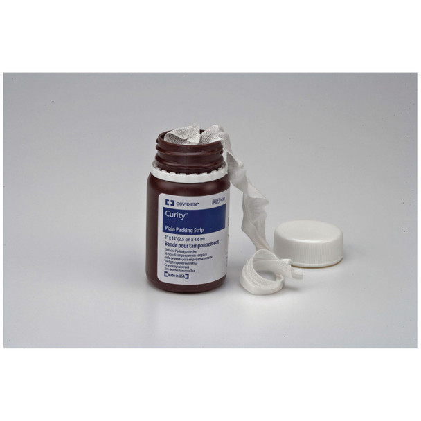 Cardinal Health HEALTH CURITY™ 7831 Packing Strip, Iodoform, ¼ x 5 yds, 12/cs (Continental US Only) (Manufacturer Backorder - Inventory Limited when Available) , case