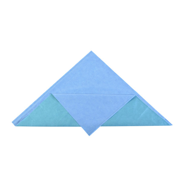 Cardinal Health CH1G0045 Wrap, Sterilization, CH100, 45 x 45, Two-Color, Blue/Green, SMS, 120/cs (Continental US Only) , case