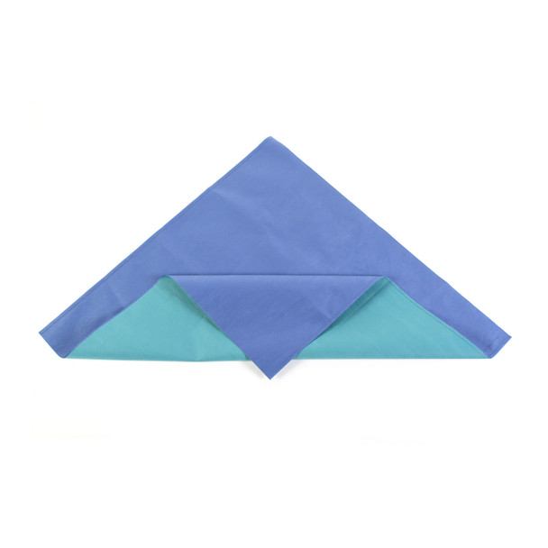 Cardinal Health CH6G0036 Wrap, Sterilization, CH600, 36 x 36, Two-Color, Blue/Green, SMS, 72/cs (Continental US Only) , case