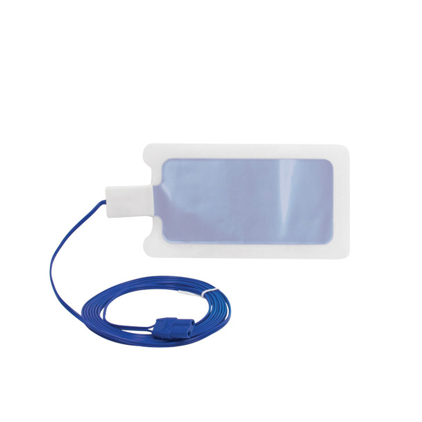 Aspen Surgical ESRSC Disposable Solid Adult Return Electrode, 2.8M Cable Solid, 50/bx (15 bx/plt) , box