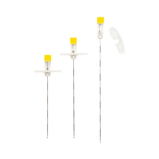 Myco Medical RELI® TU20G451 Detachable Wing Needle, 20G x 4½in., Yellow, Sterile, 25/bx (Not Available for sale into Canada) (US Only) , box