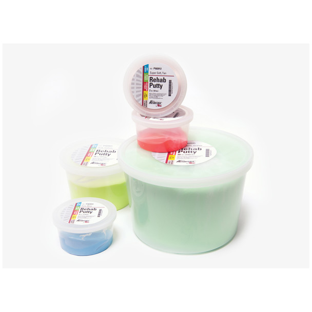 Pro Advantage ADVANTAGE® P502031 Rehab Putty, 16 oz/1 lb, Red, Medium Soft (XNR10.16) , each