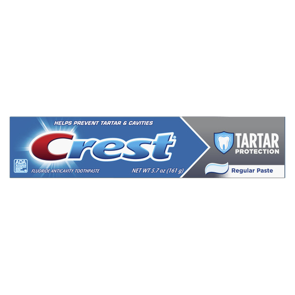 Procter & Gamble Distributing LLC DISTRIBUTING CREST® 3700051191 Crest Tartar Protection Toothpaste, Regular, 5.7oz, 24/cs (Item on Manufacturer Backorder - Inventory Limited when made Available) , case