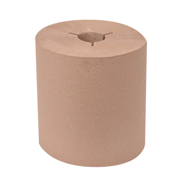 Essity Professional Hygiene North America, LLC 8031300 Hand Towel Roll, Universal, Natural, 1-Ply, Embossed, H80, 800ft, 8in. x 7.8in. x 1.9in., 6 rl/cs (55 cs/plt) , case