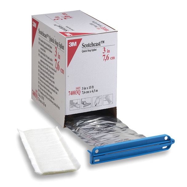 Solventum Corporation SCOTCHCAST™ 74003Q Felt Splint, 3\in. x 15 ft Roll, 1 rl/bx, 2 bx/cs (Continental US+HI Only) , case
