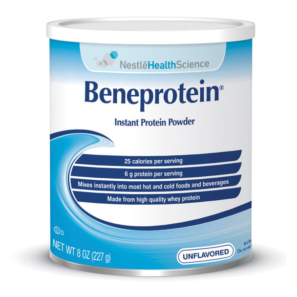 Nestle Healthcare Nutrition RESOURCE® BENEPROTEIN® 28410000 Resource Instant Protein Powder, 8 oz Cans, 6/cs , case