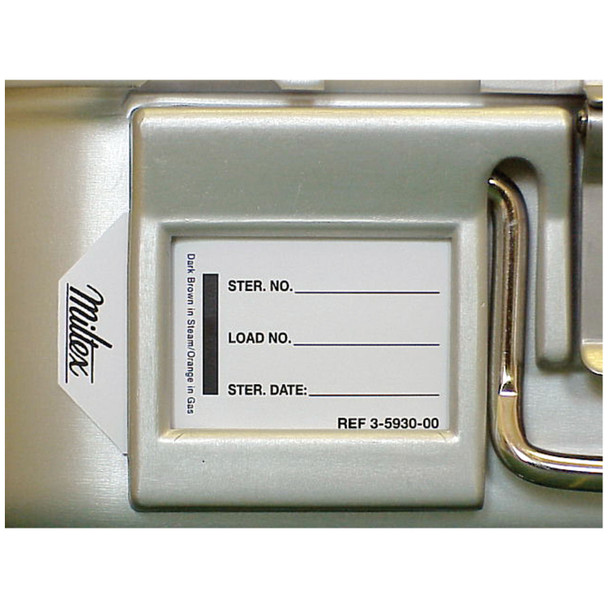 Integra Miltex 3-5930-00 Indicator Cards For Use in Gas or Steam, 250/bx , box