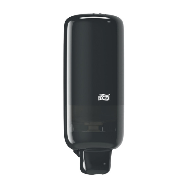 Essity Professional Hygiene North America, LLC 571508 Manual Dispenser, Foam, Universal, Black, S4, Plastic, 11.3in. x 4.5in. x 4.1in. (112 cs/plt) , each