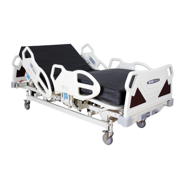 D.R.E. Medical Group, Inc. 7JVIP2 Premio E250 Electric Hospital Bed, Mattress included. NEW with 1 year warranty (DROP SHIP ONLY) (Freight Terms are Prepaid & Add to Invoice-Contact Vendor for Specifics) , each