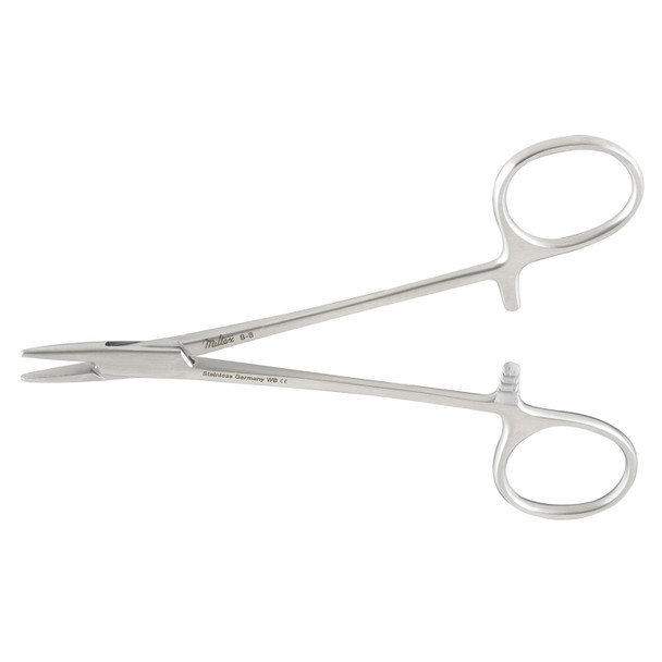 Integra Miltex 8-8 Halsey Needle Holder, 5in., Smooth, Regular Jaws , each