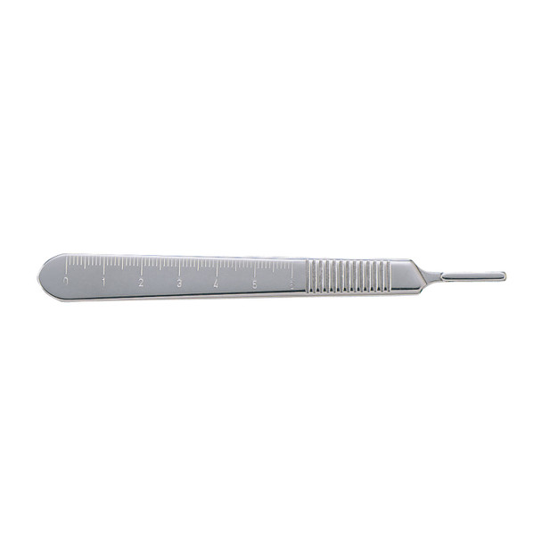 Integra Miltex 4-7 3 Scalpel Handle, 5in., Fits Blade Sizes 10, 11, 12, 12B, 15 & 15C , each