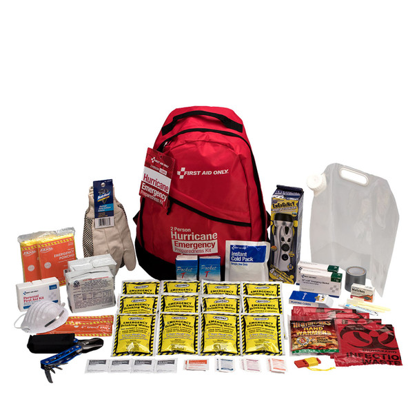 First Aid Only/Acme United Corporation 91055 Emergency Preparedness Backpack Hurricane, 2-Person (DROP SHIP ONLY - $150 Minimum Order) , each