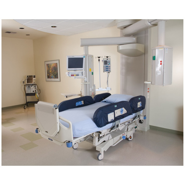 TIDI Products, LLC 5746 TotalCare Med/Surg Beds, Upper, 24 1/2in.L x 11 3/4in.W x 3in.H, Lower, 39 1/2in.L x 11 3/4in.W x 3in.H, 4/set (Continental US + HI Only) , set