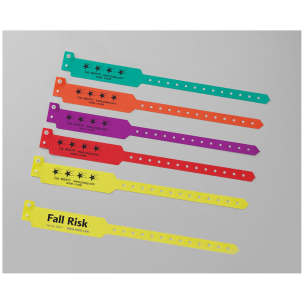 TIDI Products, LLC 6251Y Bracelet, Yellow in.Fall Riskin., 50/bx (Continental US + HI Only) , box