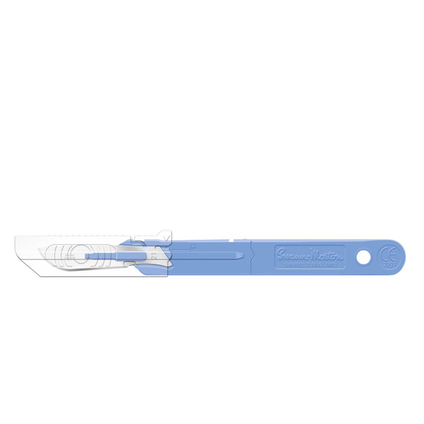Cincinnati Surgical Company SM3607 Safety Scalpel No. 21 with Retracting Guard, Sterile, 10/bx (DROP SHIP ONLY) , box