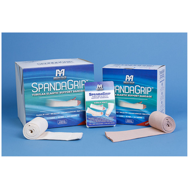 MarketLab, Inc. MEDI-TECH INTERNATIONAL SPANDAGRIP™ SAG13110 SpandaGrip™ Tubular Elastic Support Bandage, Latex-Free, (A) Natural, Infant Feet & Arms, 1-1/2\in.x11yds, 1/bx , box