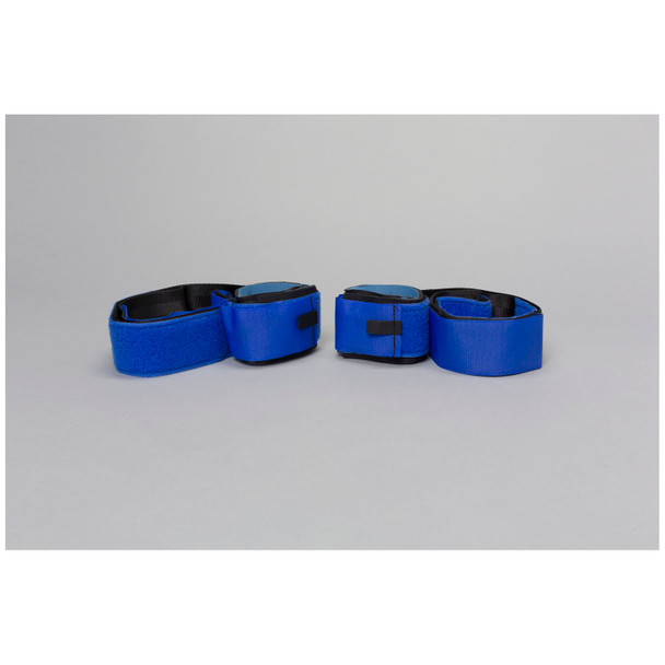 TIDI Products, LLC 2750 Posey Stretcher Wrist Restraint, One Size Fits Most, Hook and Loop Closure, 1-Strap, Nylon, Blue (Continental US + HI Only) , pair