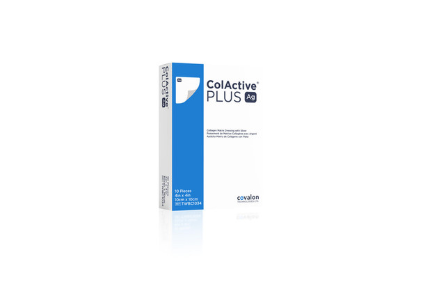 Hartmann USA, Inc. USA COLACTIVE PLUSÃ‚Â® 10330000 ColActiveÃ‚Â® Plus Ag Silver Collagen Dressing, 2in. x 2in., 10/bx , box