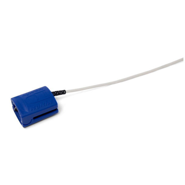 Nonin Medical, Inc. 7701-001 SpO2 Sensor, Finger Clip, Reusable, 8000AA-WO2, Wrist-Ox2, 16 Pin (12 inch/30 cm), for use with WristOx2® 3150 (Continental US Only - including Alaska & Hawaii) (DROP SHIP ONLY) , each