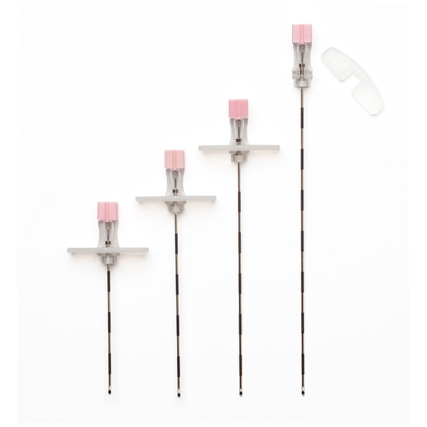Myco Medical RELI® TU18G451 Epidural Needle, Detachable Wing, 18G x 4.5in., Pink, Sterile, 25/bx (Not Available for sale into Canada) (US Only) , box