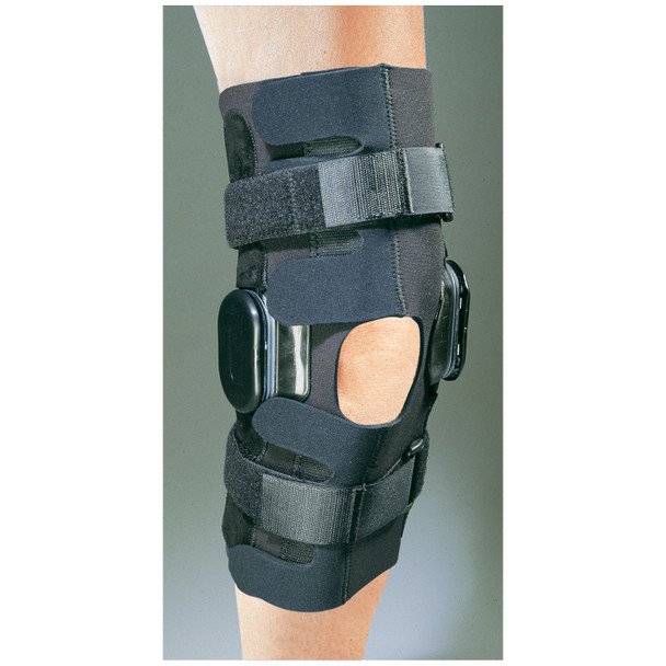 DJO, LLC ACTION™ 79-94408 Neoprene Knee Brace/ Wrap, 13in., X-Large 23in.-25½in., Black (US Only) , each