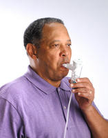 65050E Monaghan AeroEclipse II Breath Actuated Nebulizer BAN w elbow adaptor cs/50