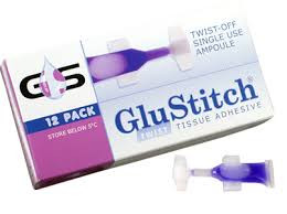 GluStitch, Inc. PERIACRYL® P-ACRYLUV Oral Adhesive, 0.2 mL Single-Use, Violet, 12/pk (ITEM MUST BE KEPT IN COLD STORAGE) (US Only) , pack