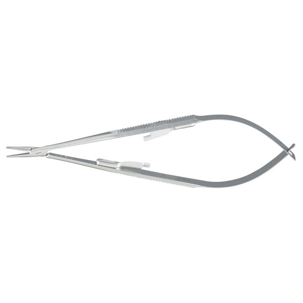 Integra Miltex 18-1828 Castroviejo Needle Holder, 5½in., Lock, Straight , each