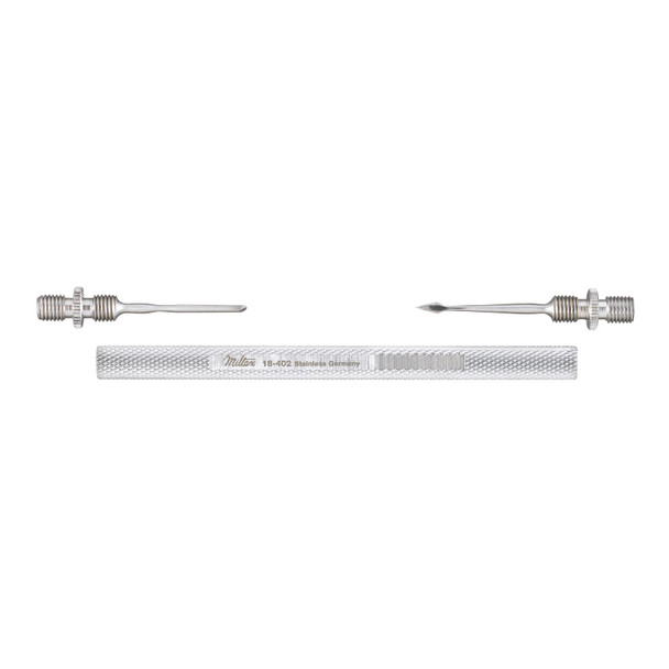 Integra Miltex 18-404 Needle & Gouge, Protected In Reversible Screw Handle , each