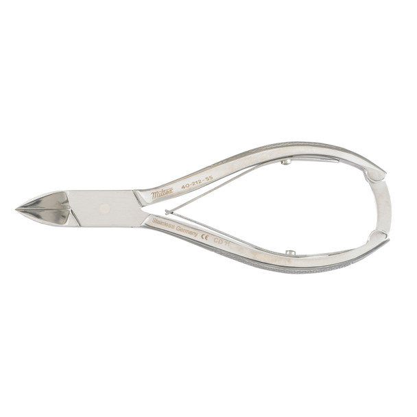 Integra Miltex 40-212-SS Nail Nipper, 5½\in., Stainless, Straight Jaws, Double Spring , each