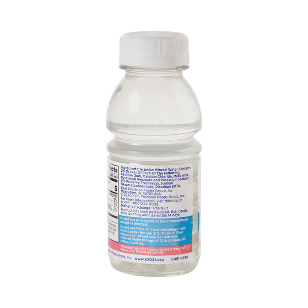 Kent Precision Food Group, Inc. B451-L9044 Water, Mildly Thick (Nectar), 8 oz Bottles, 24 bo/cs , case