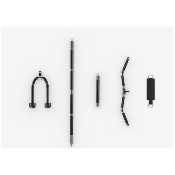 Matrix Fitness GO-FTHP Optional Handle Package for GO series Functional Trainer. Includes 5 training handles (straight bar,EZ curl bar, rope, sports handle, ankle cuff). (DELIVERY SITE SURVEY REQUIRED) Sales into Medical markets in U.S. only (active 