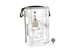 21-6284-04 ICU Medical Lockbox, Small, Clear, Full Keypad Access, Cadd Lock, Prizm 1/Ea